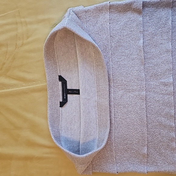 BCBGMAXARIA Gold Bandage Skirt Silk/Cotton/Polyester Sz S. No flaws. - Picture 2 of 7